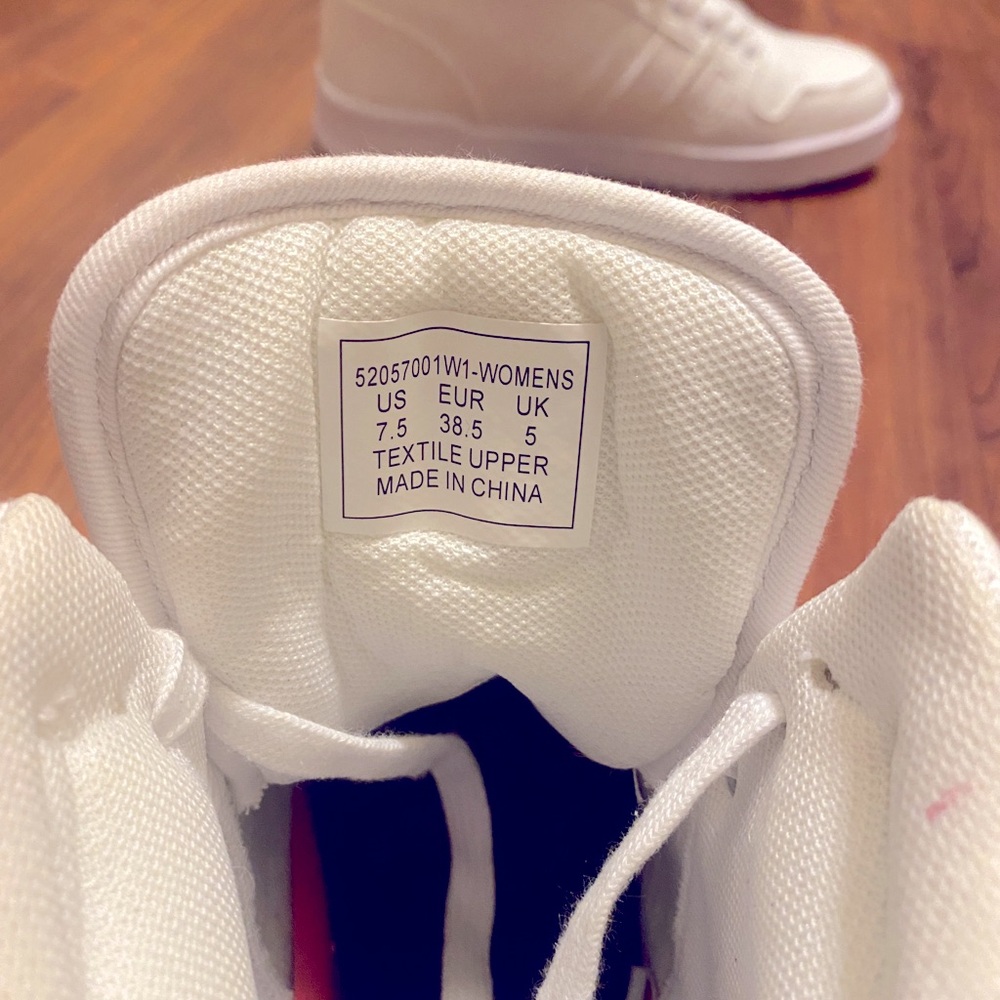Levi’s White BB High Top Sneakers